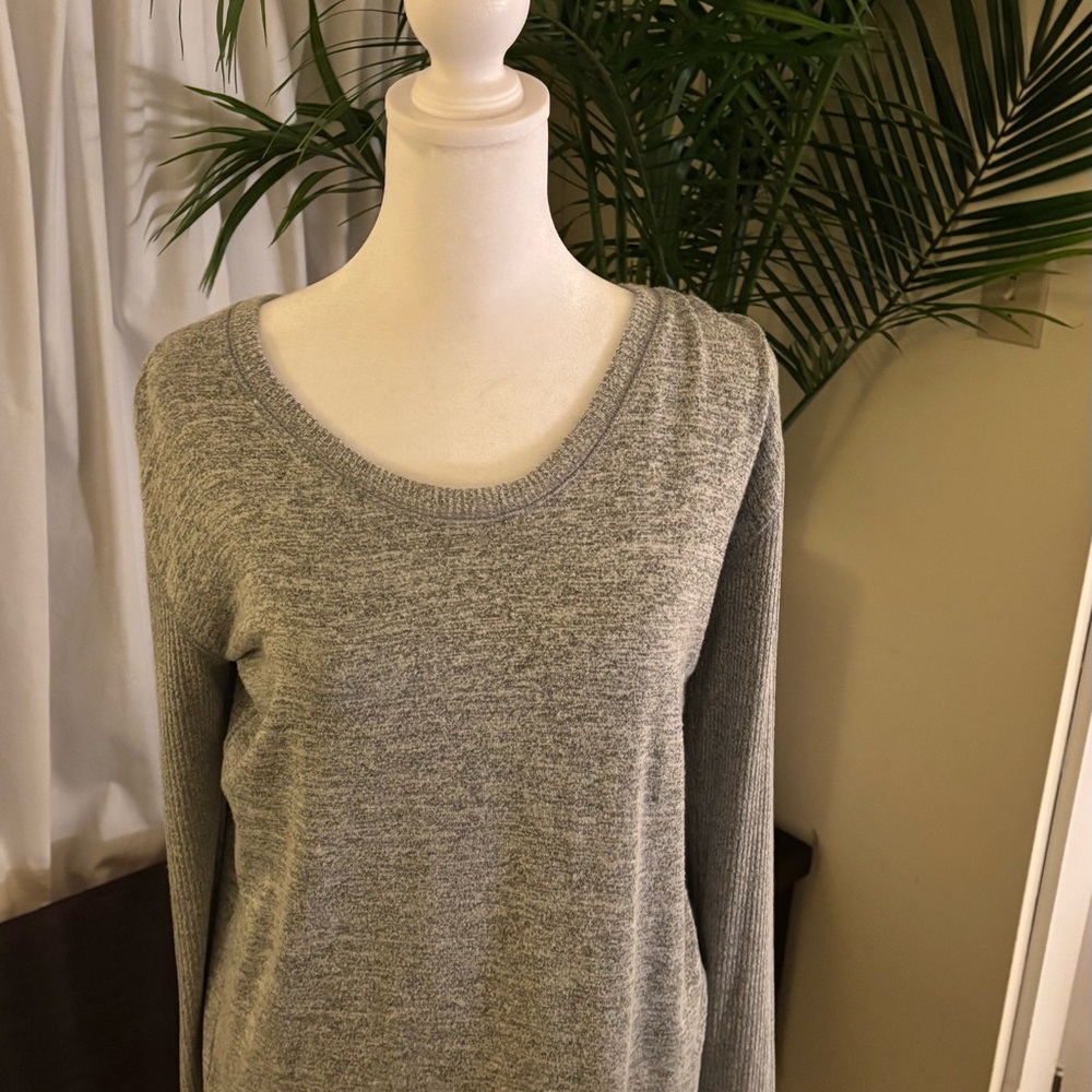 GAP Gray Long Sleeve Dress XS